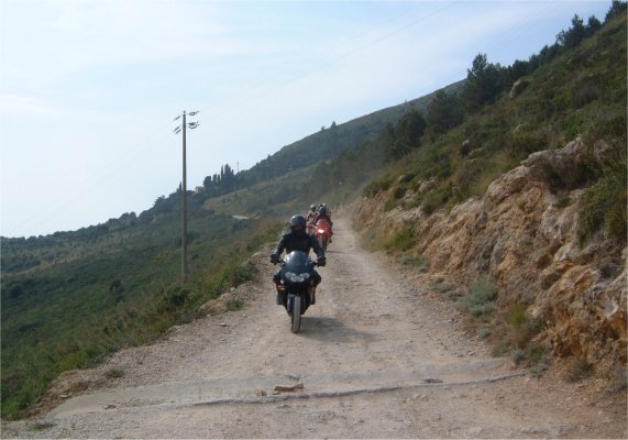 Die Sportler auf ungewohnten Terrain