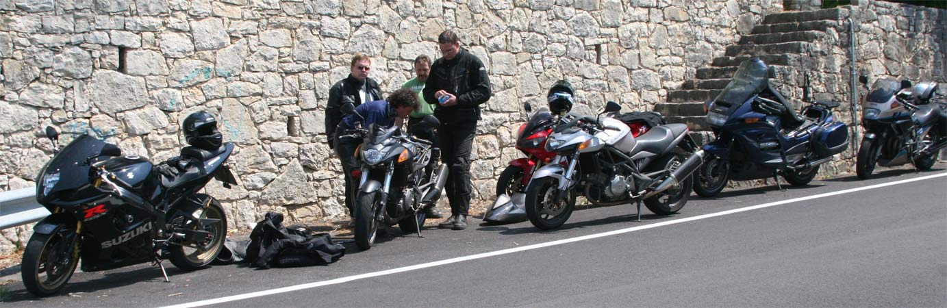 und mit F1 endet meine Fahrt am Gardasee in Torri del Benaco! Die Benzinpumpe hat sich ausgeklingt und nun muss der T4 her!