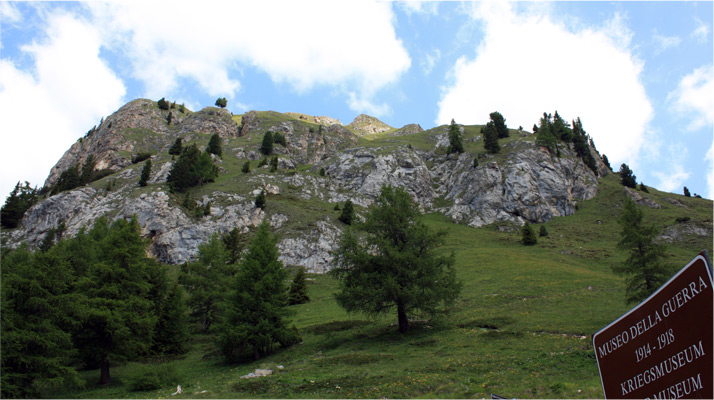 Blick auf den Gletscher