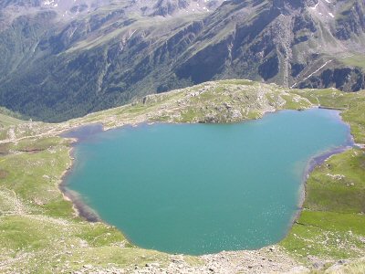 Bergsee am Gavia