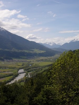 Das Inntal vom Zirlerberg aus gesehen
