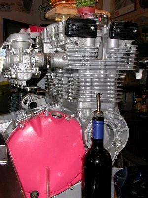 Zapfanlage des Biker Caf�s vom MOTORB�R in Schwaz