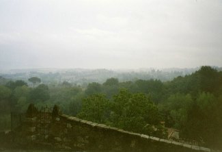 Blick von Cetona aus