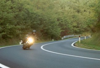 Der Saurier in voller Fahrt!